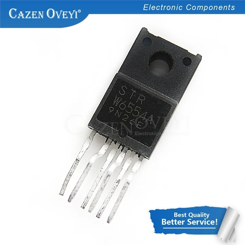 Chipset 5pcs/lot STRW6554A STR-6554A W6554 TO-220F In Stock