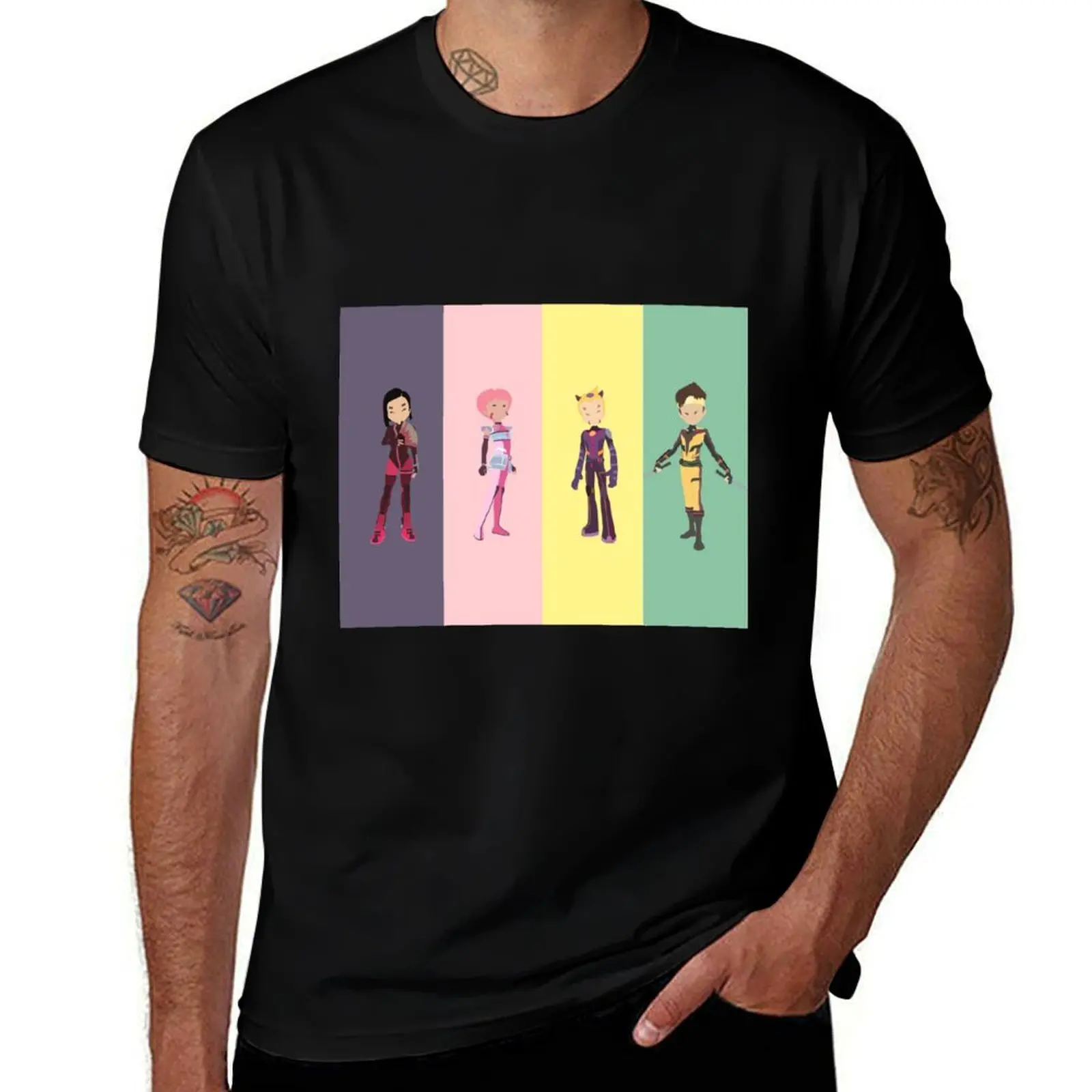 Code Lyoko T-Shirt Summer Fashion Casual Tee Shirt T-Shirt
