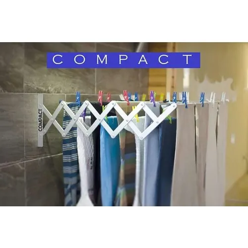 Compact Laundry Drying Rack 100 cm 9 Askฤฑlฤฑ 9 Metre Hanger Space