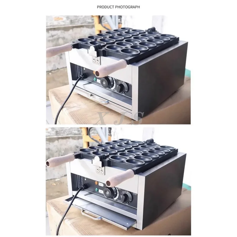 

Commercial Electric Manufacturers Smiling Machine Pops Mini Egg Bubble Waffle Maker