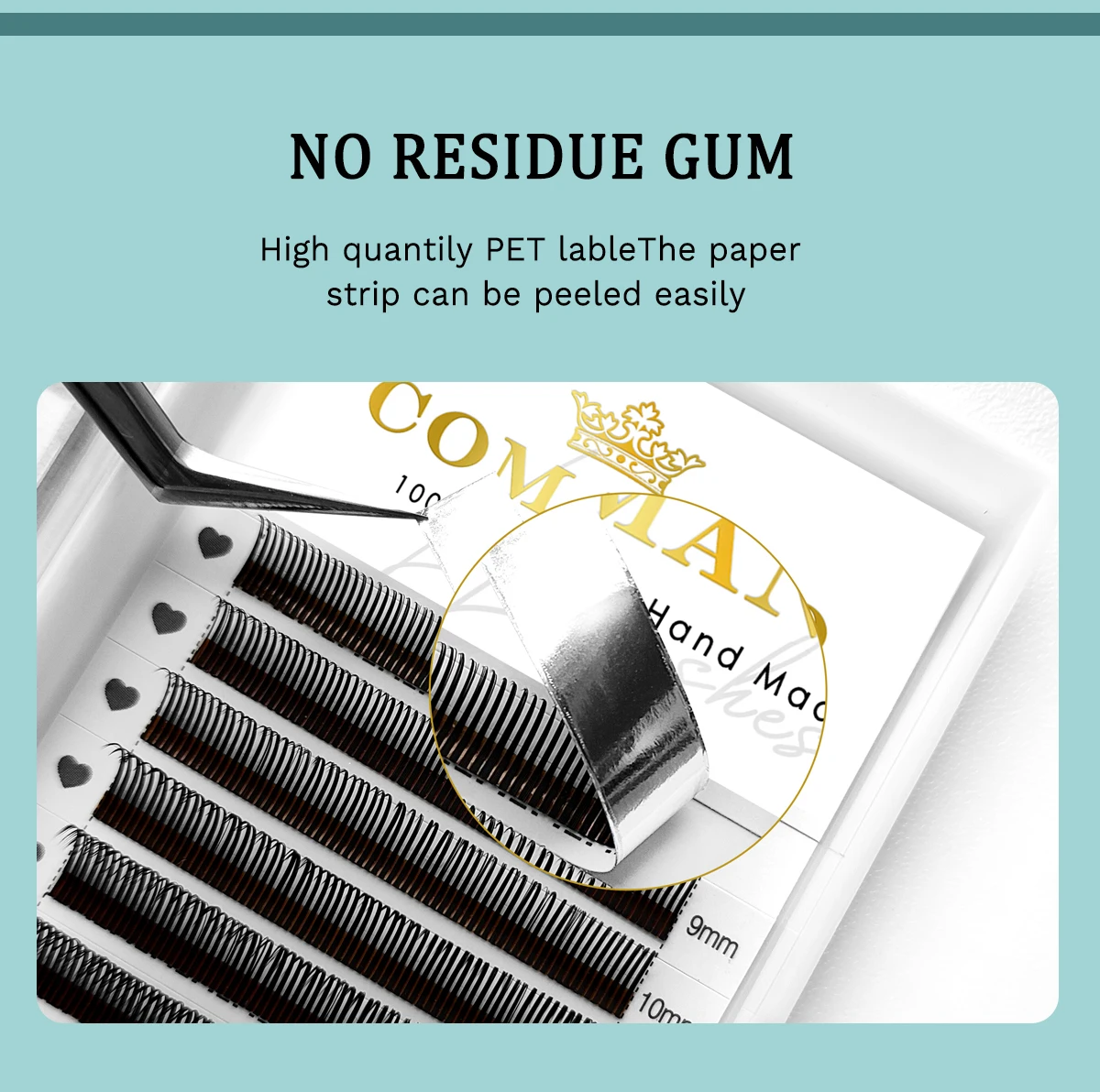 CoMango 5D Flora Wimpern 0,07 mm Easy Fan Wimpernverlängerung Großhandel vorgefertigtes Volumen 12 Reihen natürliche weiche Wimpern – Detail 4