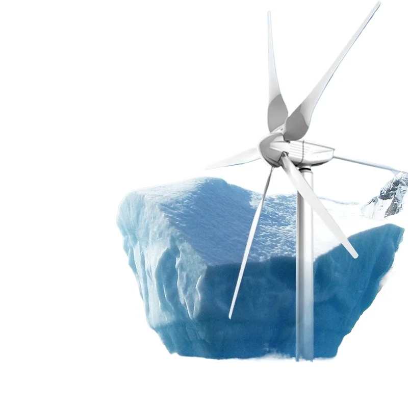 

Horizontal axis wind turbine 1000W wind-solar complementary, electric fan