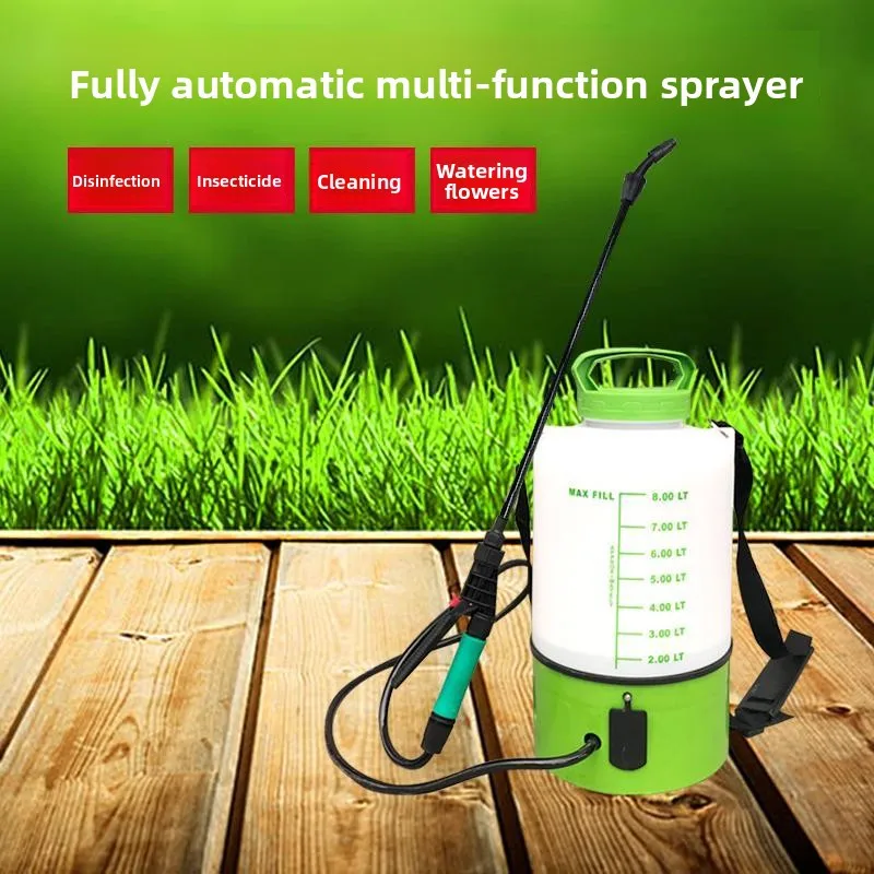 Rechargeable Knapsack Electric Sprayer, Multifunctional Agricultural Tool for Gardening Irrigation & Pesticide Spraying