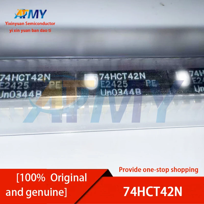 

CD74HCT42E 74HCT42N Brand New Original, DIP-16 Package, Logic IC Chip