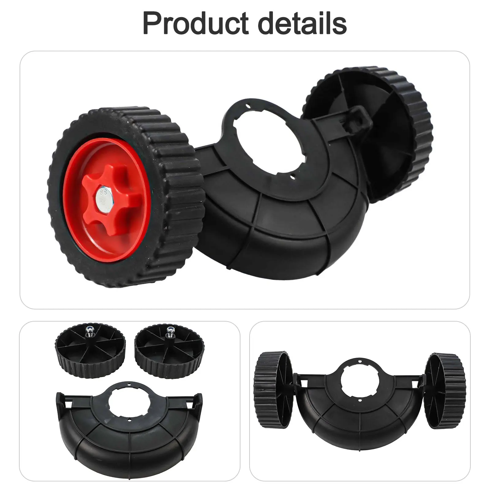 Compatible Lawnmower Accessory Lawnmower Wheel Optimized Lawn Care As Picture Effortless Trimming Seamless Cutting Design