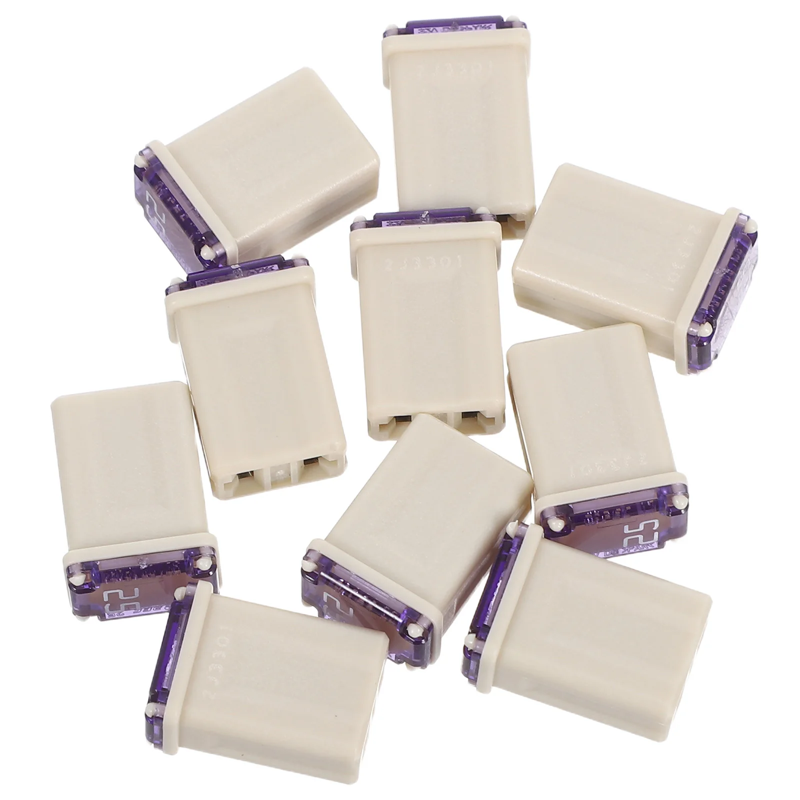 

10 Pcs Car Fuse Attachment Automobile Automotive Circuits Holder Mini Fuses Assorted Kit Adapter Micro