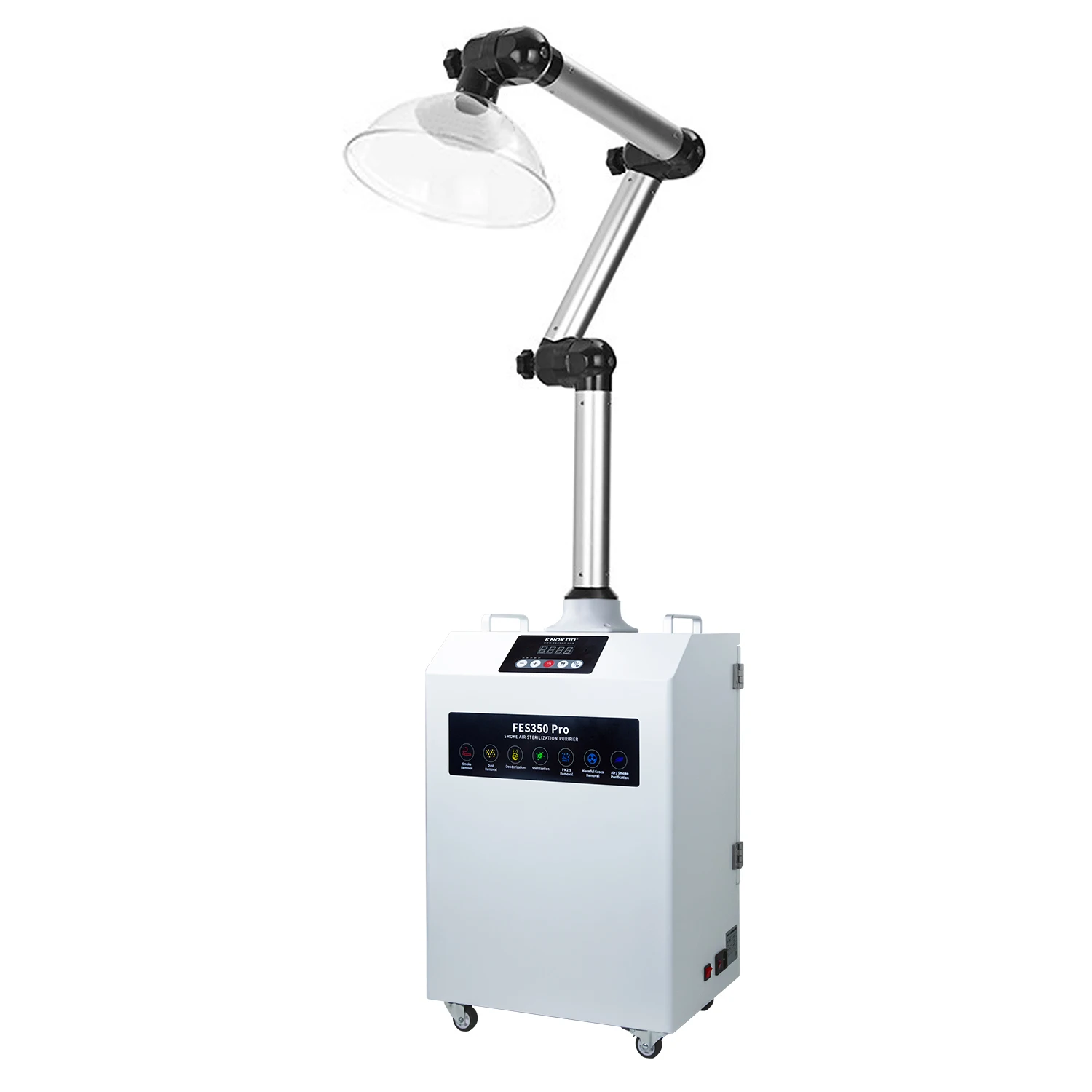 

Medical KNKOOO Fume Extractor with IR Sterilization for Skin Care & Laser Treatments – Clean Air Solution