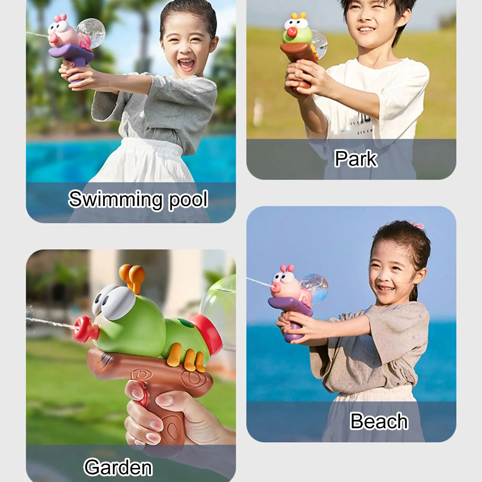 Water Squirter Toy Kids Electric Water Squirter Cute Ant Shape Spraying Equipment Interactive Activity For Hot Weather Outdoor