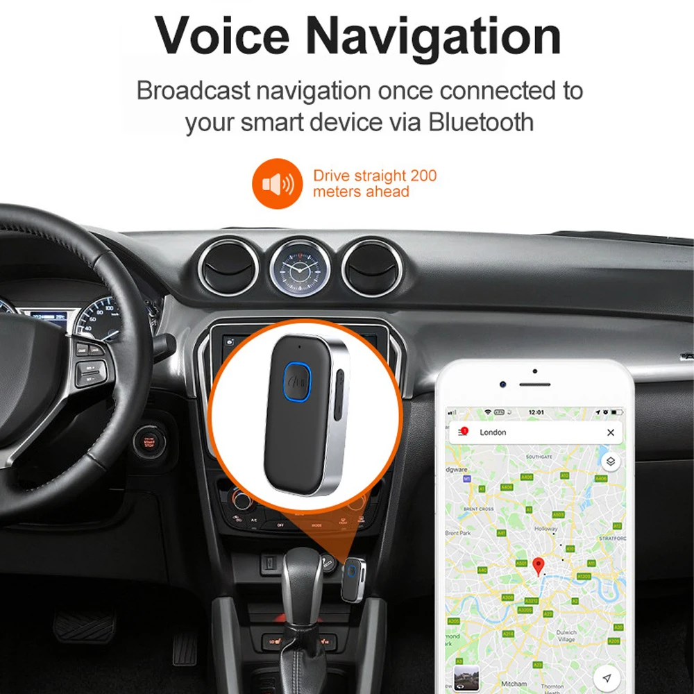 2 in 1 Wireless Bluetooth-compatible Receiver Transmitter Adapter 3.5mm Jack For Car Audio Aux A2dp Headphone Reciever Handsfree