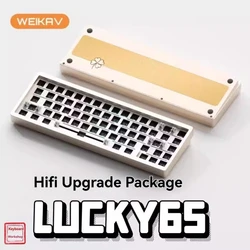Lucky65 V1/V2 Sound Pad 8 Set for Mechanical Keyboard  Foam Voice Packet IXPE Underlay Custom Mechanical Keyboard Accessories