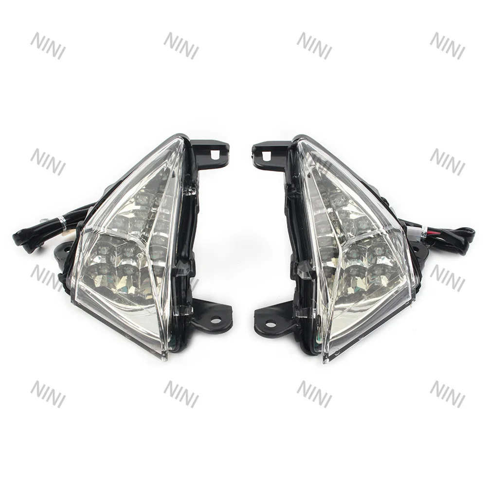 Moto pour Kawasaki ZX 6R 14R Ninja 650F Concours 2008-2010 avant LED clignotants clignotant