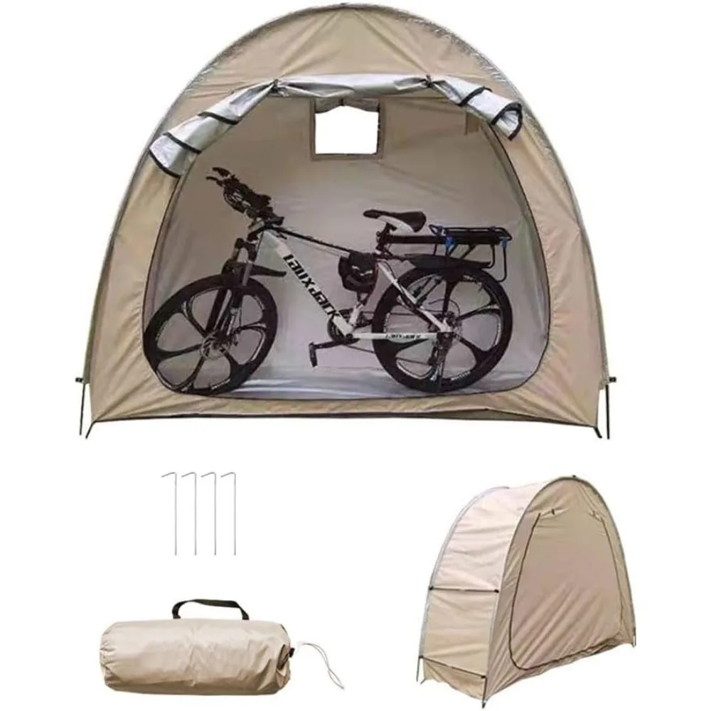 【セール中】自転車テント サイクルハウス 1〜2台用 屋外自転車保管庫 ガレージ 保管庫 雨よけ UVカット