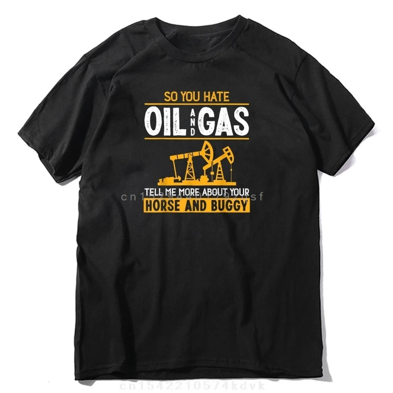 New Limited Funny Cool Oilfield Art, Roughneck Oil Rig Worker Driller T-Shirt