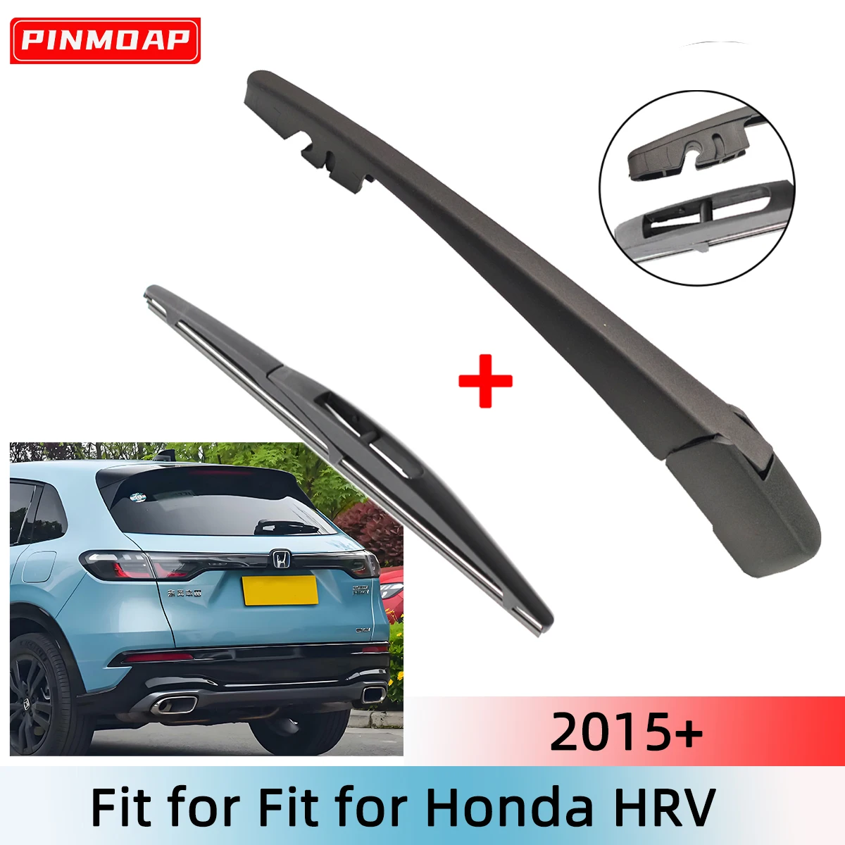 1/2PCS Heckscheibenwischerblatt Wischerarm Kit für Honda HRV 2015+ Windschutzscheibe Windschutzscheibe Heckscheibe