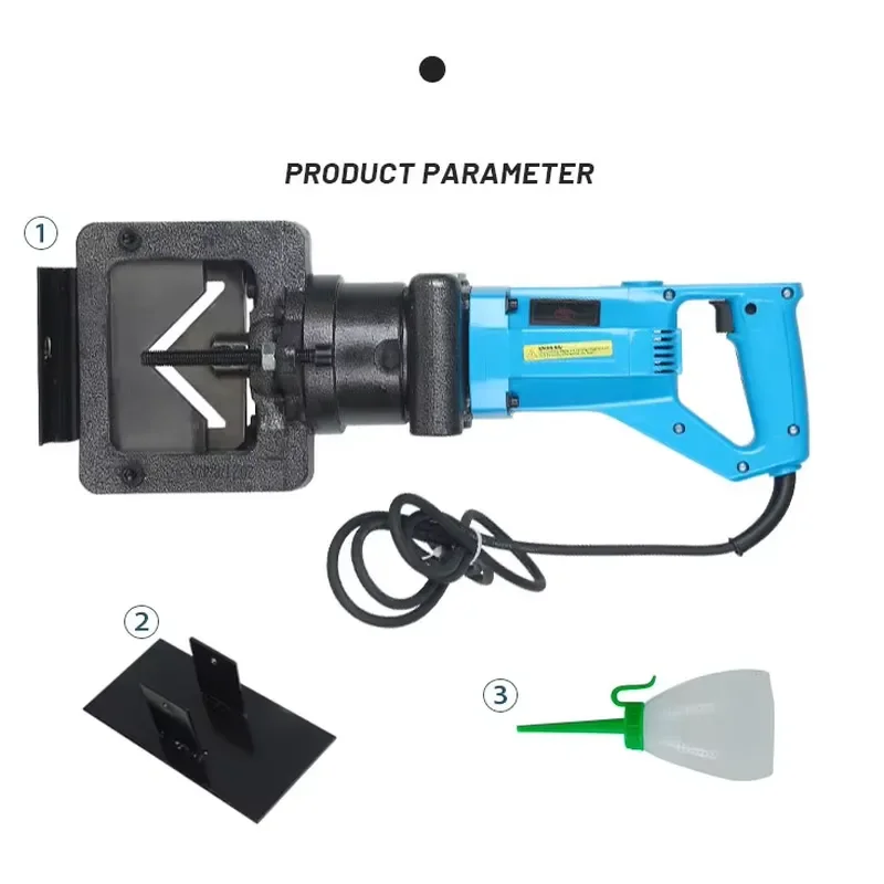 Angel Iron Cutting Tools Hydraulic Angle Iron Cutter Electric Angle Cutting Machine 60x60 mm