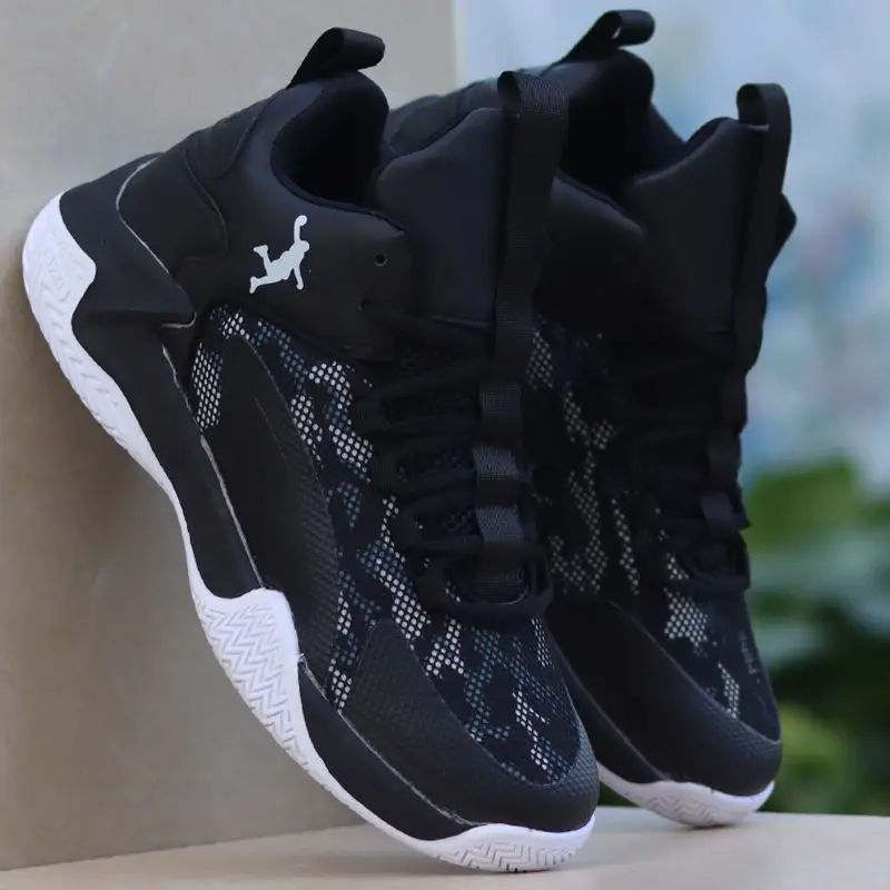 Basketball Shoes Men Shoes High-Top Sports Shoes Wear-Resistant Breathable Boots Training Athletic Outdoor Casual Sneakers