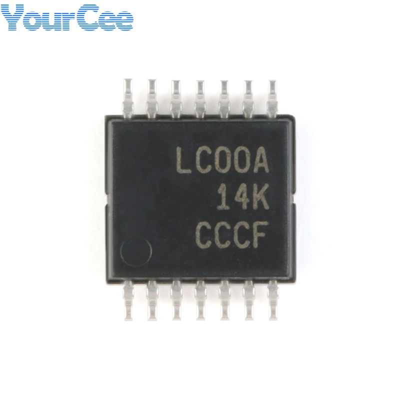 10pcs SN74LVC00APWR SN74LVC00 TSSOP-14 Four-way 2 Input Positive NAND  Gate Logic Chip