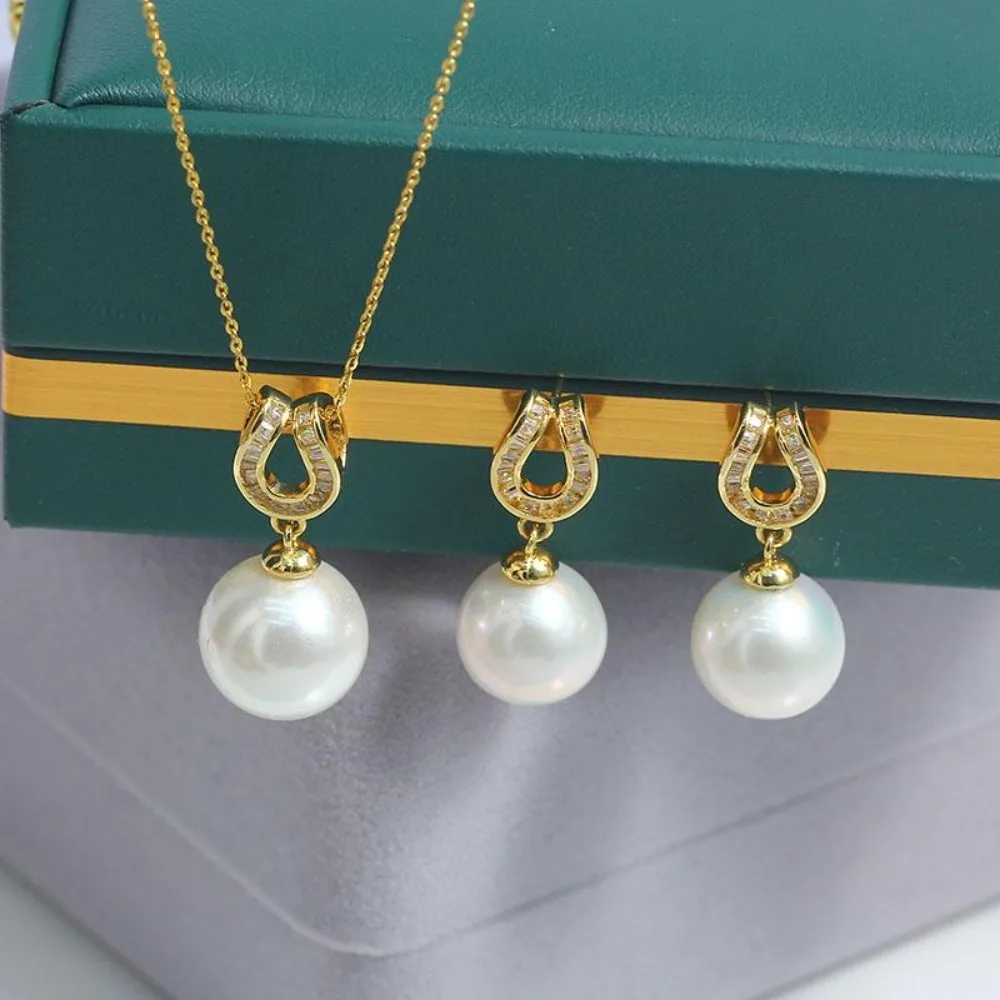 

DIY жемчужные аксессуары, новые медные позолоченные циркониевые серьги-подвески с гравировкой, серьги-подвески S925, серебряные иглы, набор пустых кронштейнов