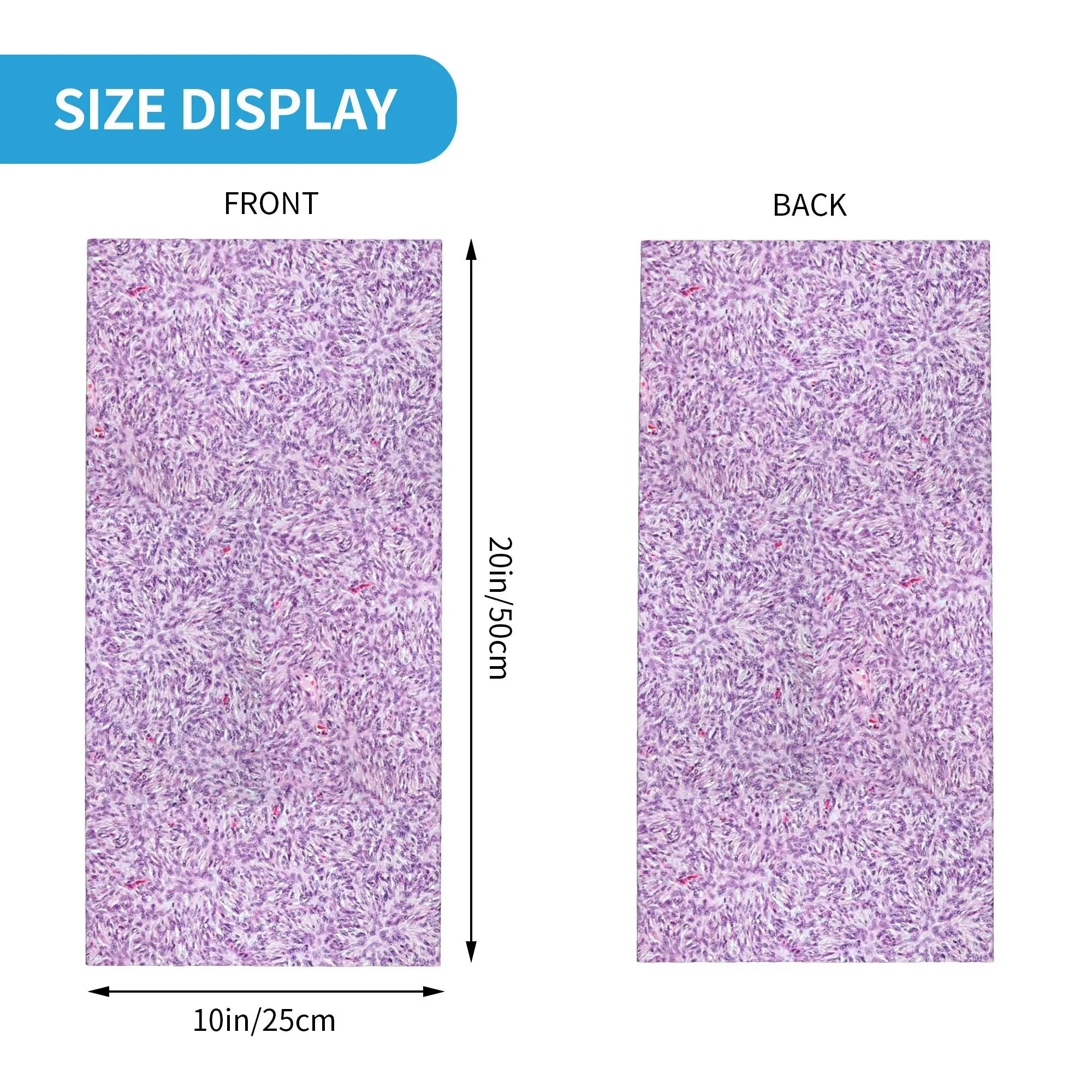 Fibroblast Histology Bandana Neck Cover Printed Mask Scarf Warm Cycling Scarf Riding Unisex Adult Breathable