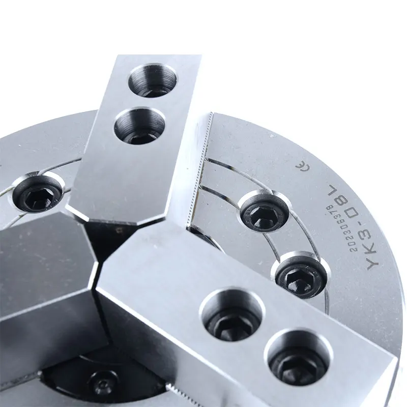 Lathe Chuck 80mm CNC 4th Axis K11-80 CNC Dividing Head/ Three Claw 4 Axis Rotation Axis/engraver Woodworking Engraving