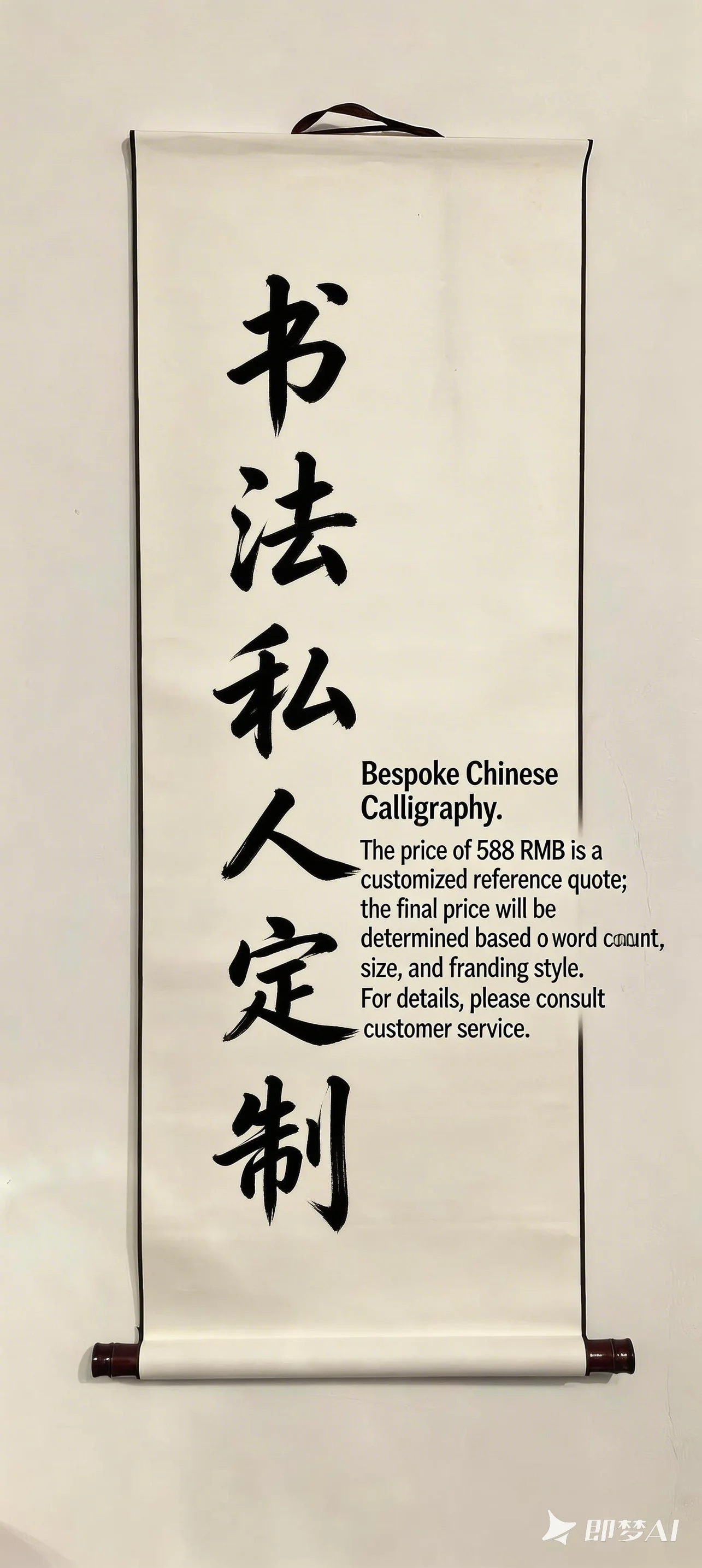 caligrafia-china-personalizada-001-obra-de-arte-para-decoracion-del-hogar-arte-de-pared-moderno-minimalista-tinta-negra-sobre-papel-sin-marco