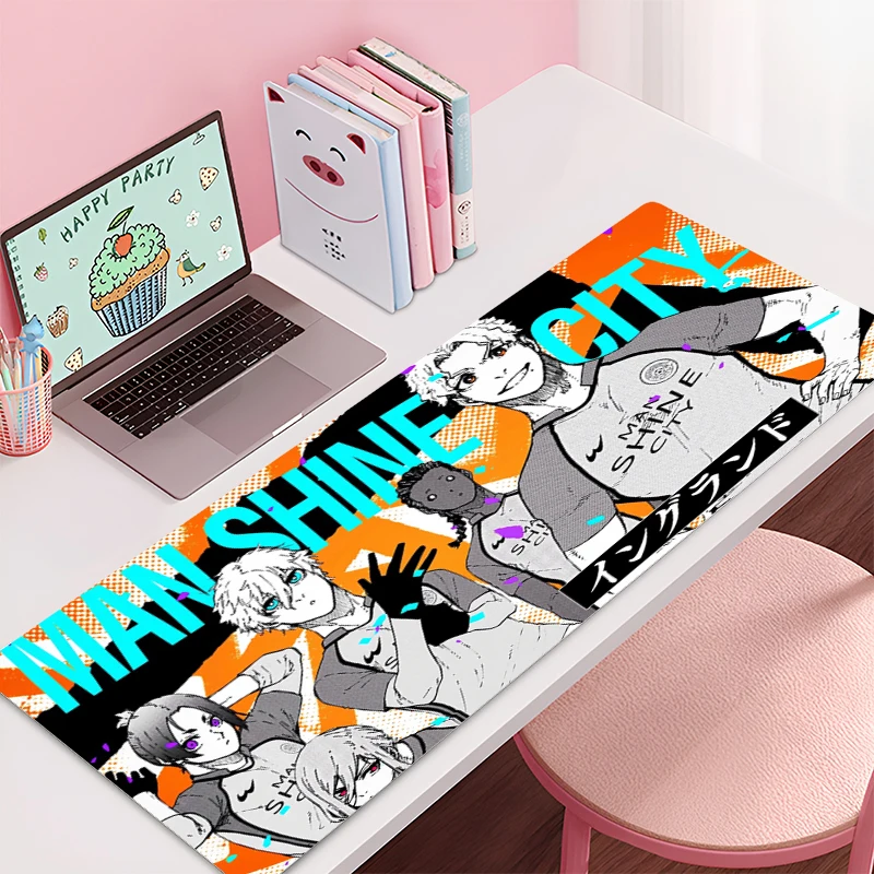 Gaming Mouse Pad BLUE LOCK Accessories Office Gamer Keyboard Desk Mat Non-Slip Laptop ground mat Large PC carpet Anime Mousepad