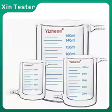 High-quality 1set Lab Borosilicate GLass beaker all sizes chemical Form Borosilicate 3.3 Glass with Graduation