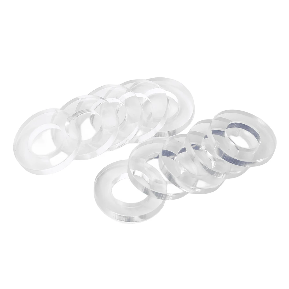 10PCS CO2 Adapter Gaskets Replacement Silicone Sealing Ring Portable O Rings Seals Gaskets for Soda Machine