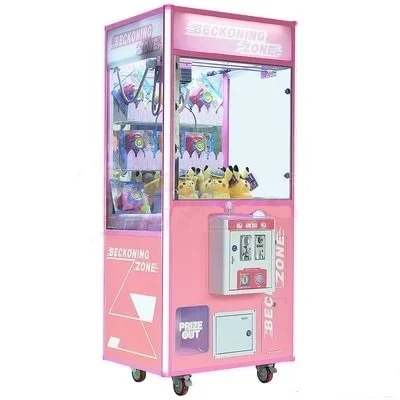 Cheap wooden box doll machines sold in factories Toy Claw Machine prize vending machine