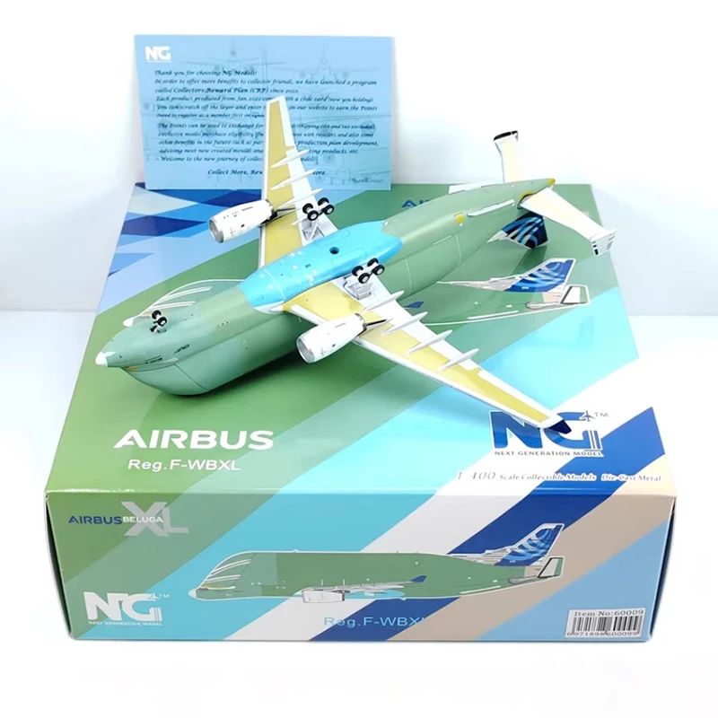 Ng60009 diecast 1/400 escala a330 A330-700L F-WBXL beluga