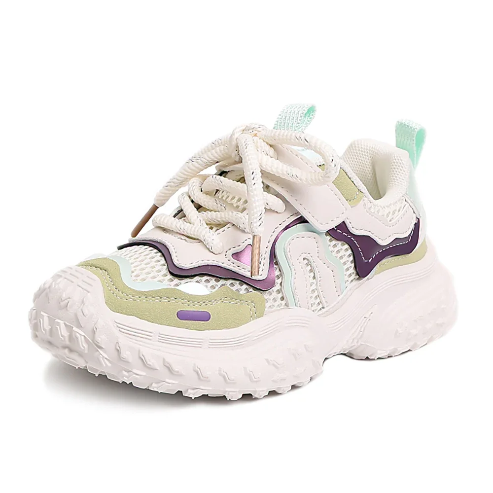 

children Lightweight Trendy Soft Soled Breathable Autumn Sport Shoes Children Fashion Teenager Sneakers Boy Girl's Running Shoes