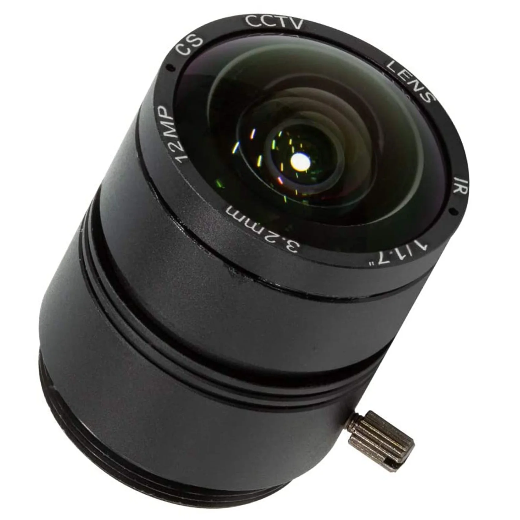 120 Degree Ultra Wide Angle Lens for HQ Camera, 3.2mm Length with Manual Focus