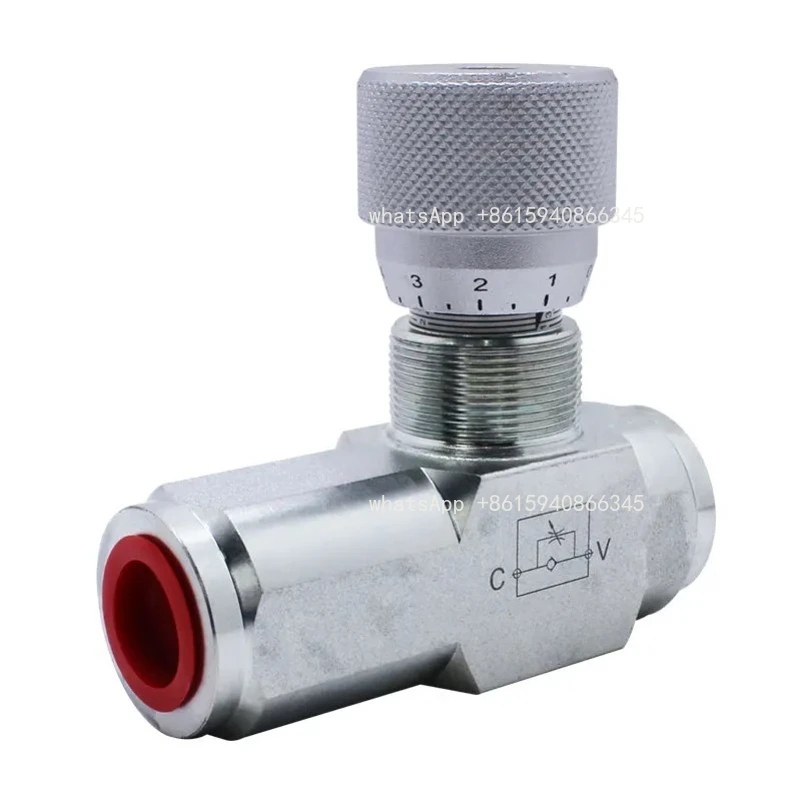 High Pressure Throttle Valve One-way 6-point Hydraulic Valve Hydraulic cylinder governor