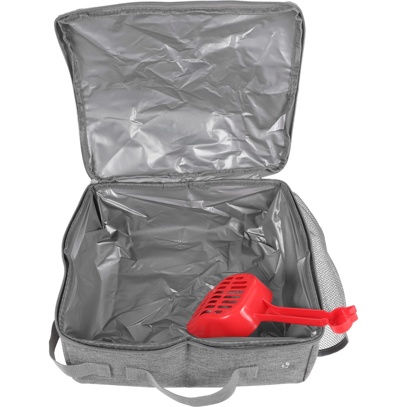 

Foldable Travel Litter Box for Cats Portable Lightweight Cat Toilet with Storage Function Ideal for Trips and