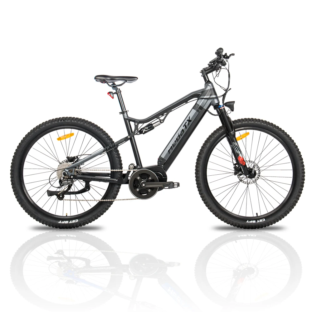 Mid-drive 48V 1000W 27.5 Inch Electric Bike 15Ah Battery Urban Electric Bicycle Ebike Adult Hydraulic Brakes Hedatx TX11 E Bike