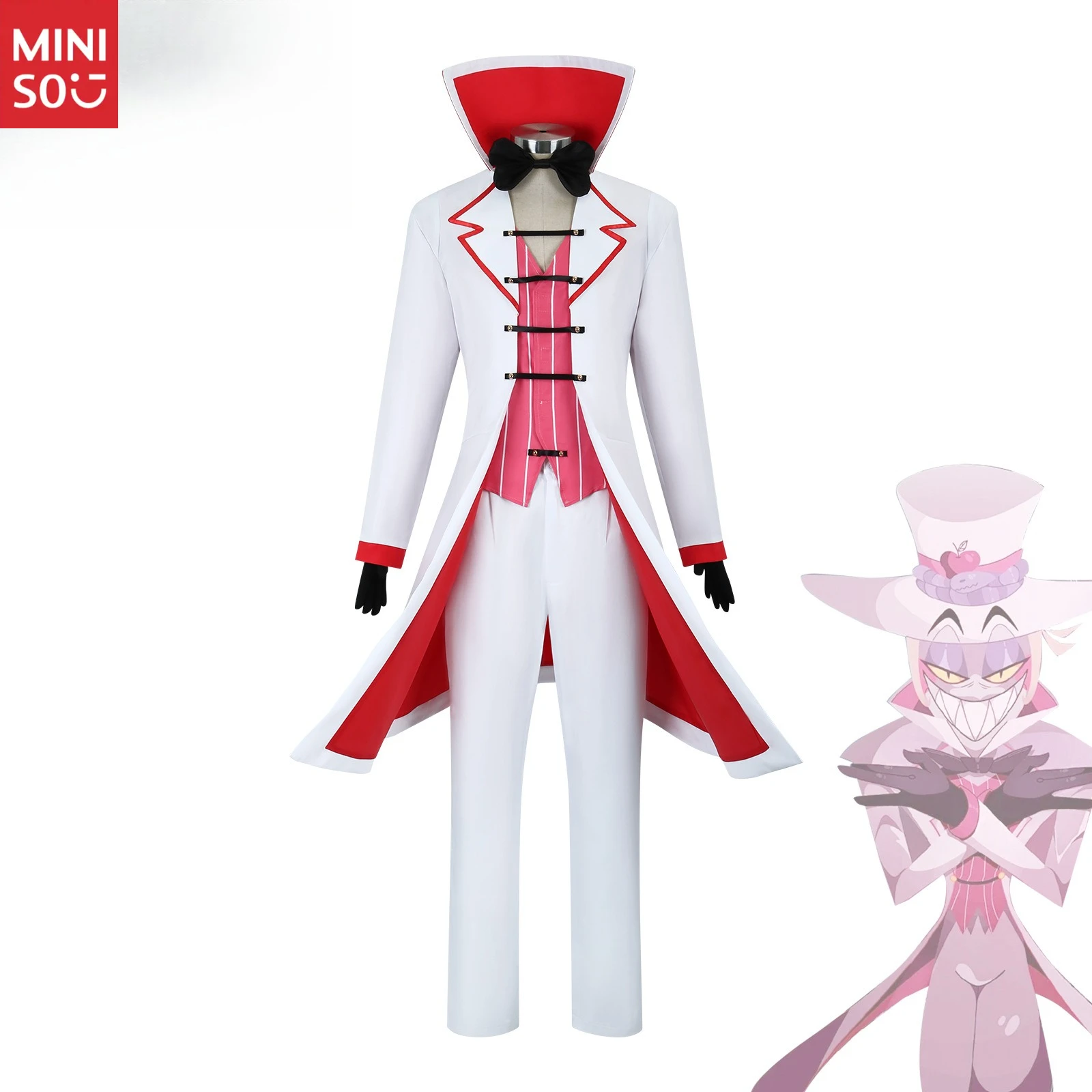 

Hell Inn COS Clothing Hazbin Hotel King of Hell Pride Ring Main Road West France Morning Star Cos Clothing