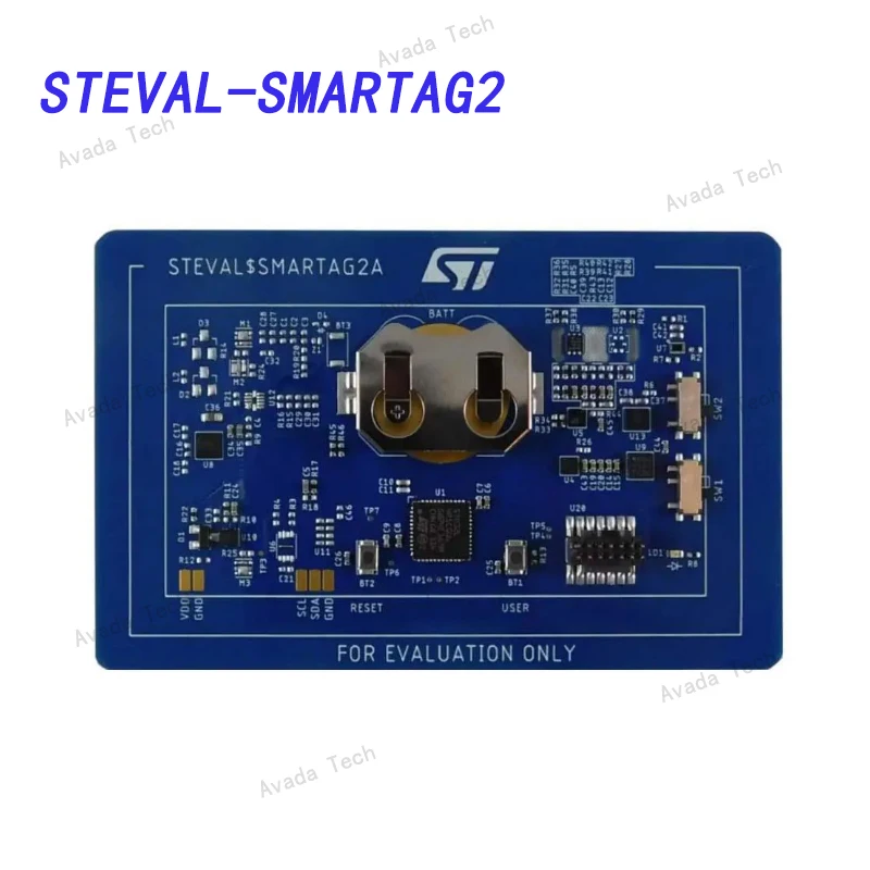 

Avada Tech STEVAL-SMARTAG2 NFC dynamic tag sensor and processing node evaluation board