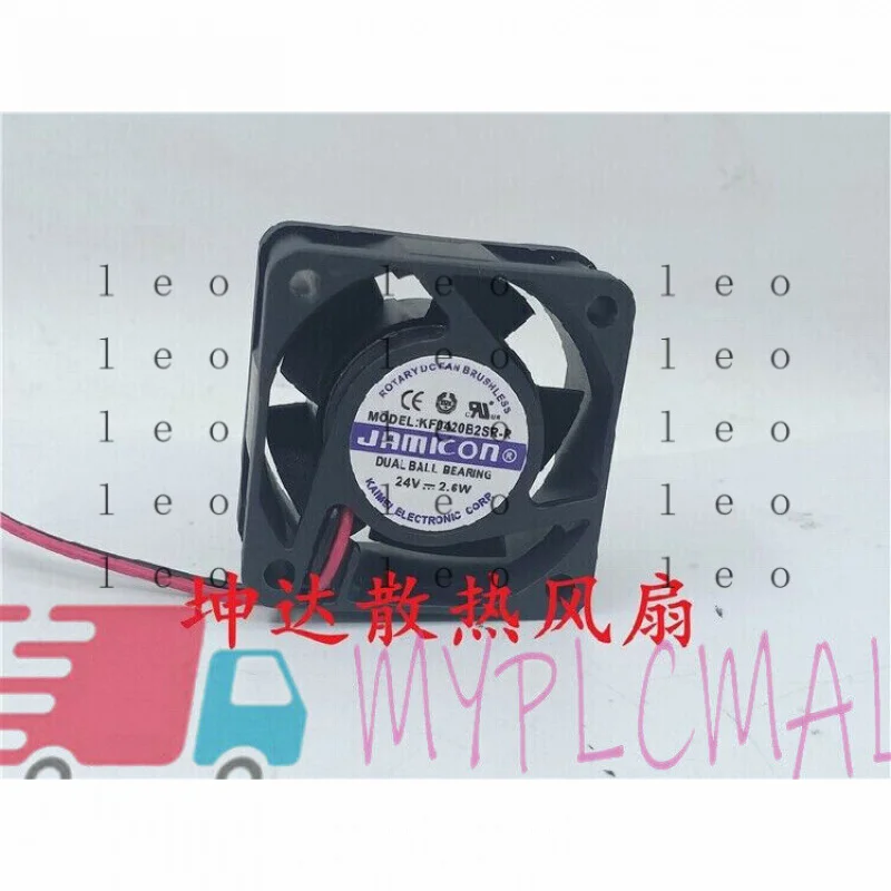 EE  New 1pcs JAMICON KF0420B2SR-R 4020 4CM 24V 2.6W inverter cooling fan #A6-4