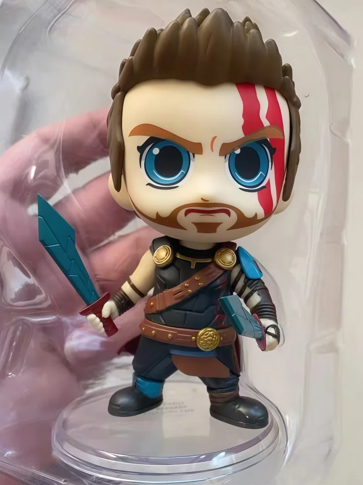 

Hottoys HT cosbaby COSB376-378 COSB848 Steve Rogers and Tony Stark figurines Thor 3 Gods Twilight Thor Mini Collection Doll