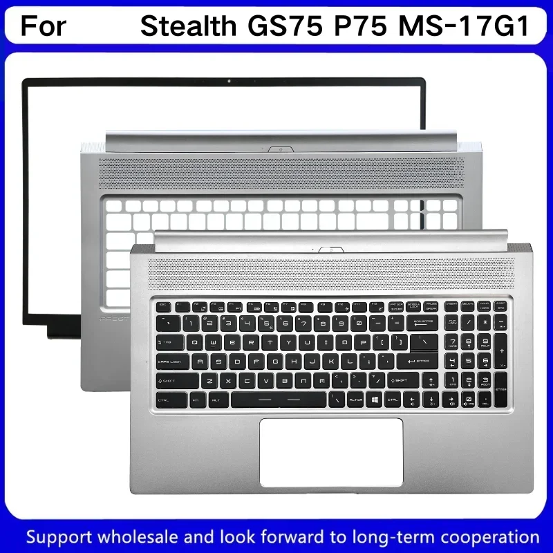 

Новый для Kailxuling GS75 P75 MS-17G1 MS-17G3, верхний чехол для упора для рук, чехол с клавиатурой/передняя панель ЖК-дисплея