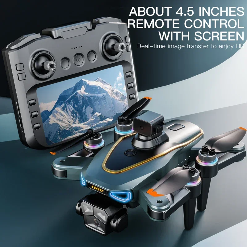 جديد P30 PRO Max 2024 إدوارد شاشة كبيرة بدون طيار المهنية فرش السيارات GPS تحديد المواقع التدفق البصري يأتي مع بطاقة الذاكرة