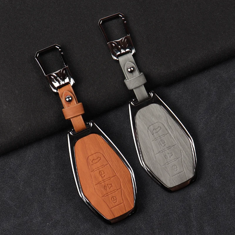 مناسبة لشيري jetour X70PLUS Keycase X70S X90 X95 لا حدود لها Pro Shanhai L9 Big Ant accesorios Keycover Keyshell المفاتيح #5