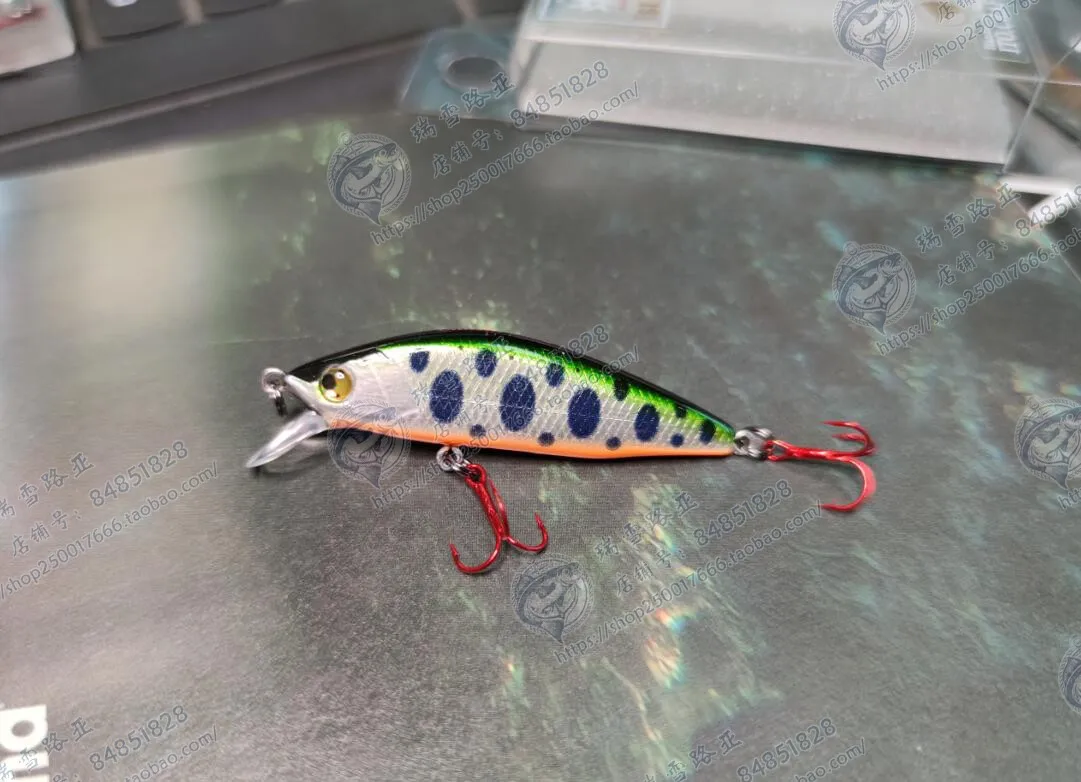 

ITOCRAFT EMISHI 50S Shrimp Rake 3.7g, Submerged Mino Stream, Scalloped Trout, Green Pepper, Imported from Japan