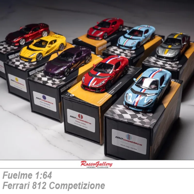 

In stock 1/64 812 competizione track Edition die-cast alloy car model, boys' toy, children's festival gift, adult decoration.