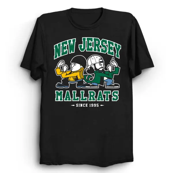 New Jersey Mallrats T Shirt Jay and Silent Bob Funny