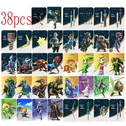 Zeldaの凡例のamiiboゲーム、kingdoの女性、ゴーストゴッド、ワード機器、アップルカードスイッチ、nfcゲーム、38個