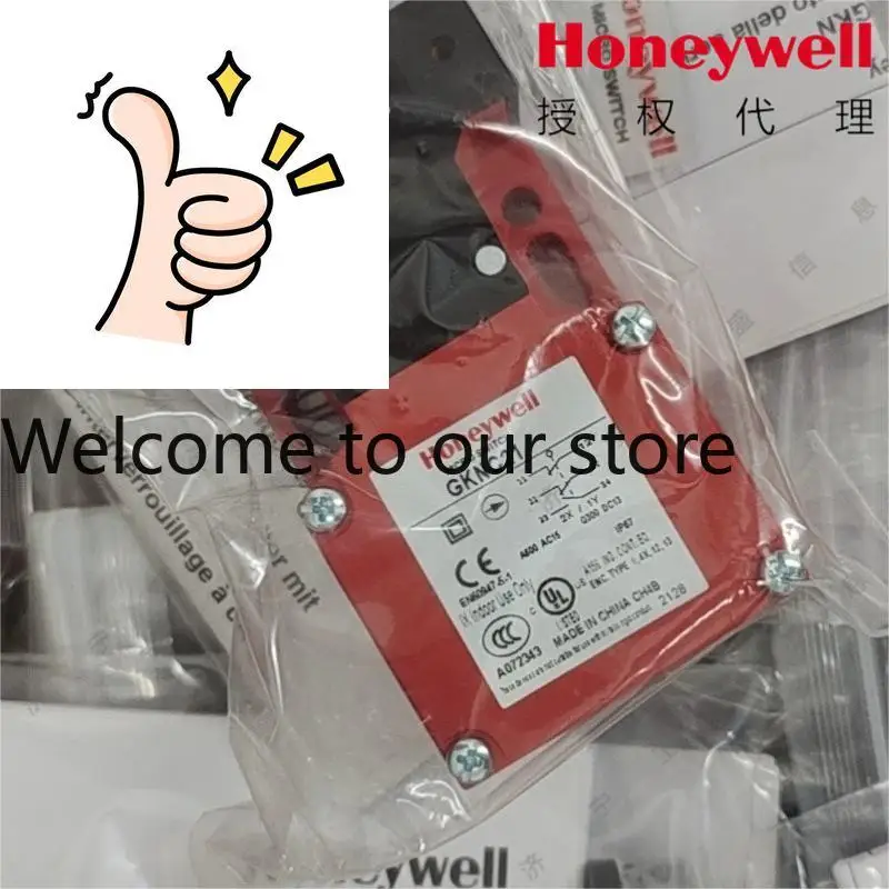 

2025 GKNC21 Honeywell Safety Switch, Interlock Switch 3PST Key 240VAC 250VDC