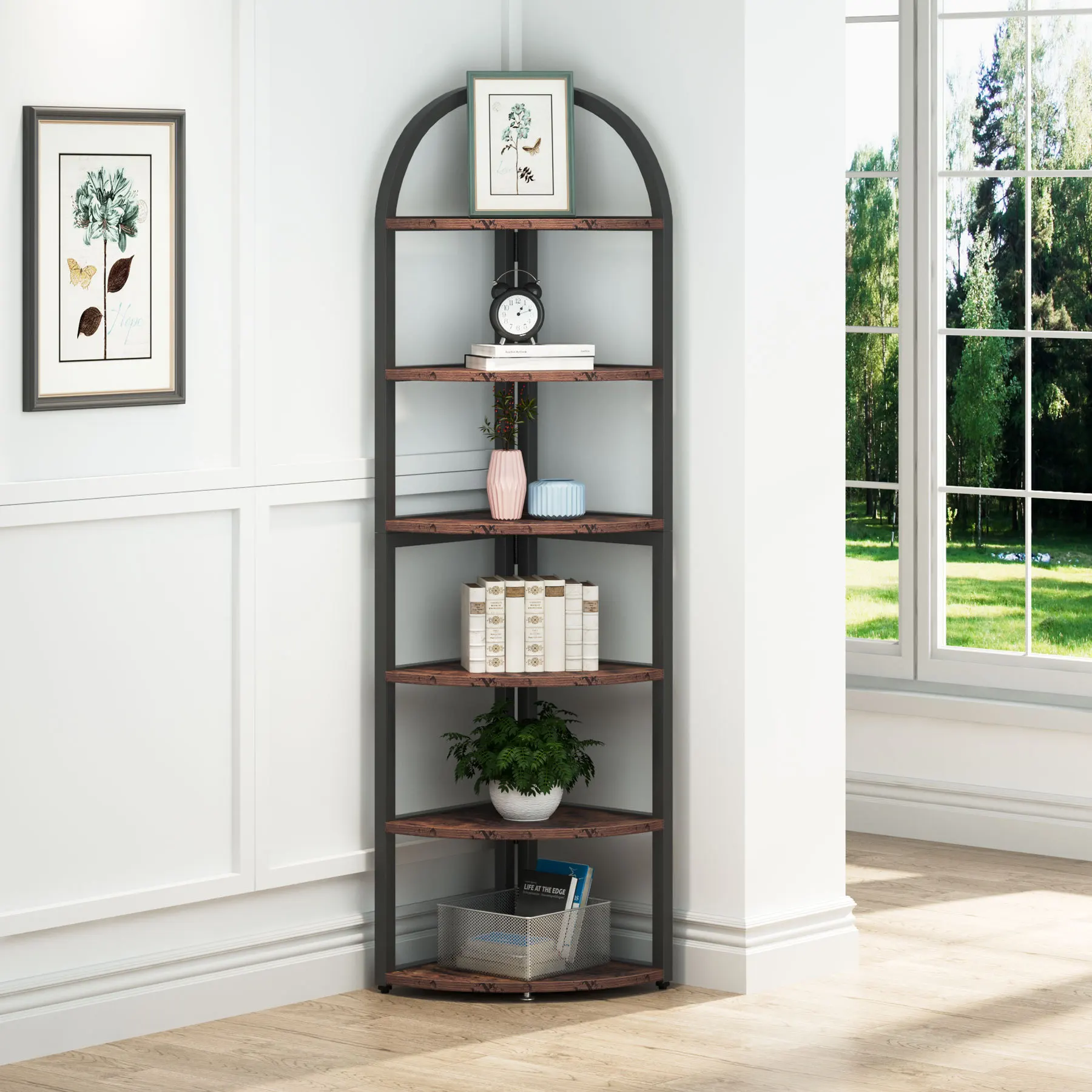 Corner rack , reception desk, bar, overseas warehouse