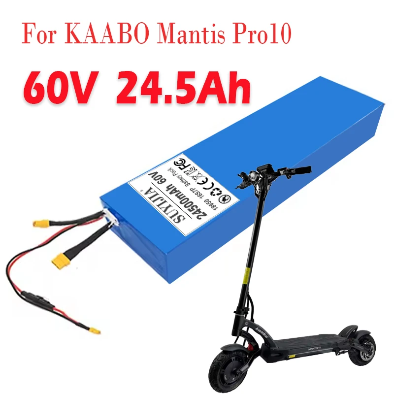 For KAABO Mantis Pro10 Scooter Accessories 60v 18.2Ah 21Ah Replacement Battery 24.5Ah Battery for E Scooter