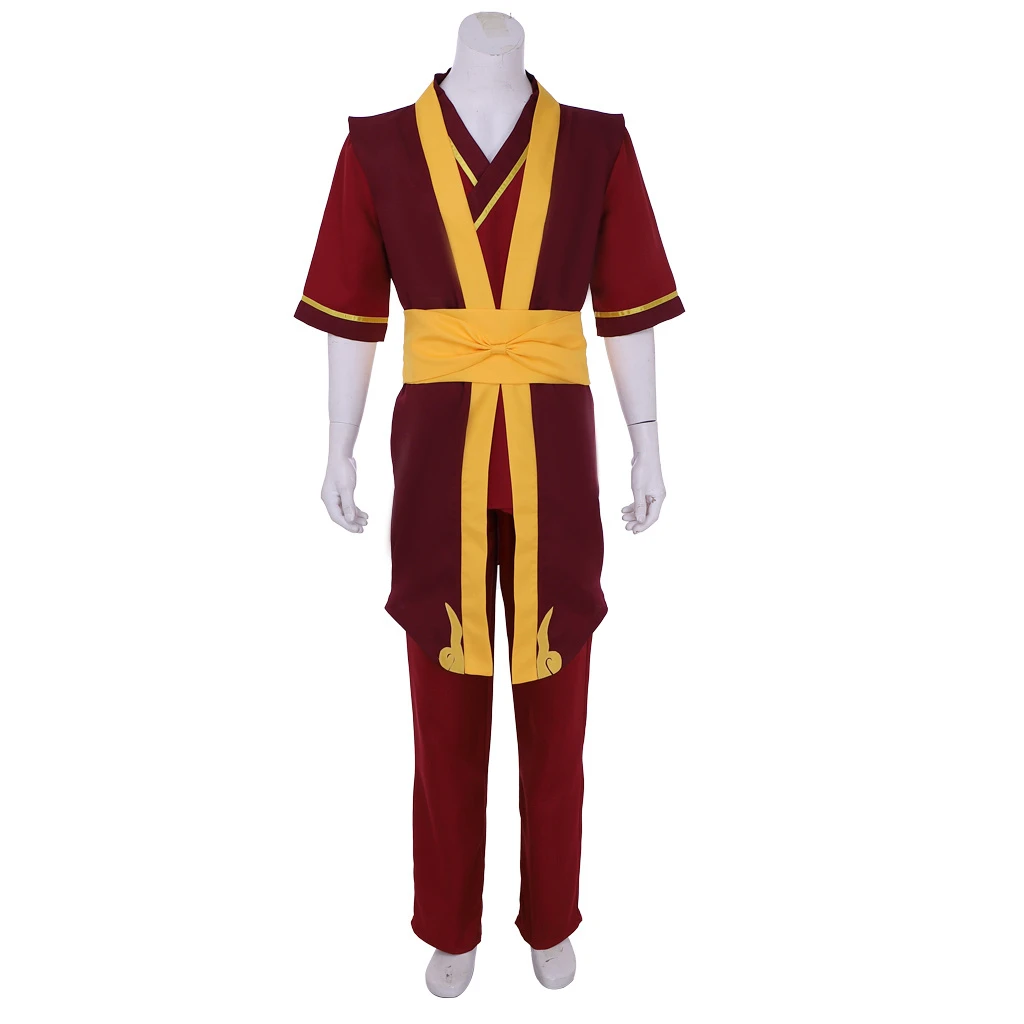 

Avatar The Last Airbender Prince Zuko Cosplay Costume Anime King's Prince Uniform Zuko Cosplay Halloween Carnival Party